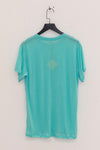 BASERANGE Classic Bamboo Fiber and Cotton Slim Fit T-shirt Series Collection Round Neck Bottoming Shirt France BAS-TOCT-BL-SP25-CHARLES TURQUOISE